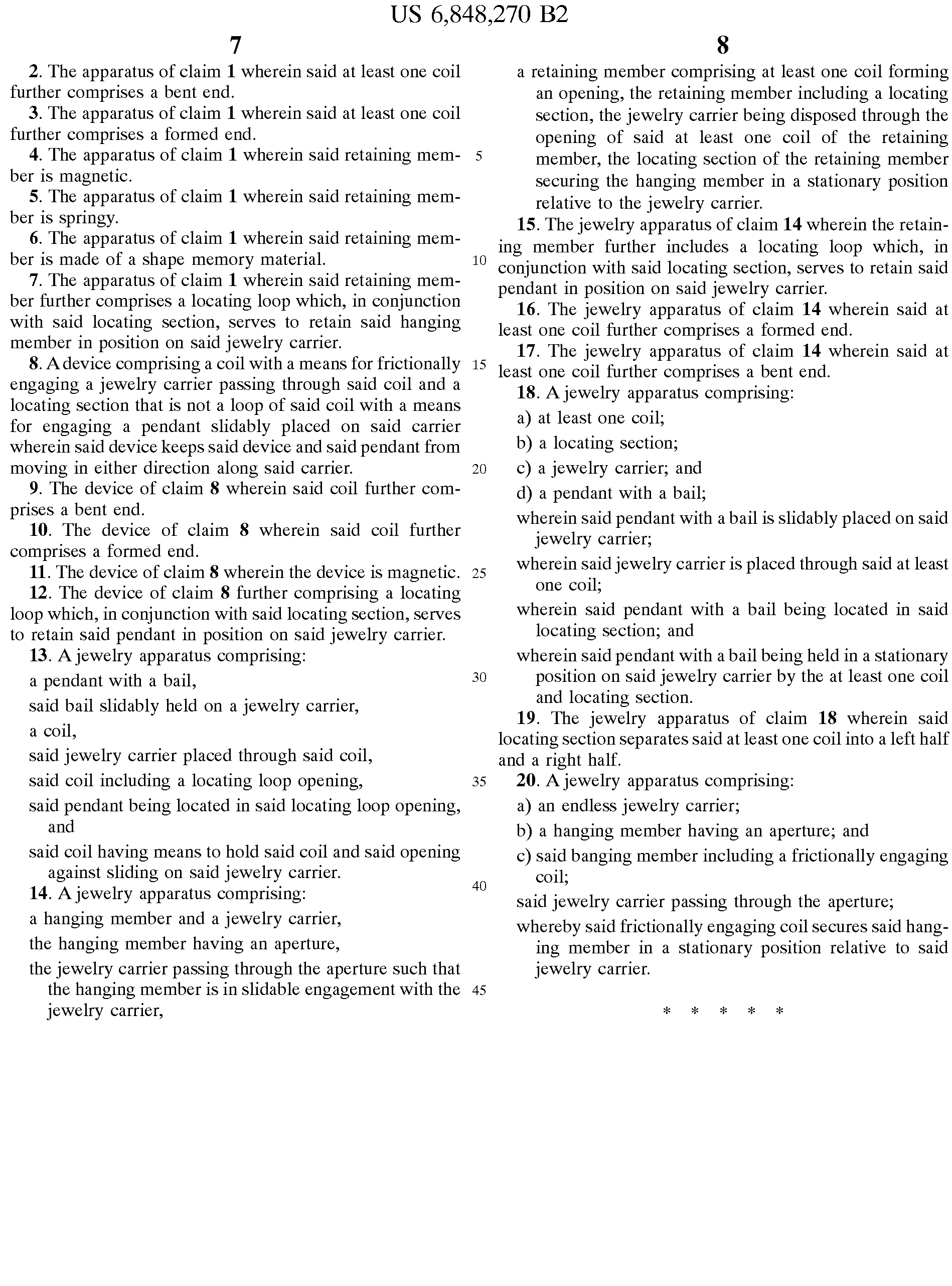 Click to Stick!/Click to Scroll. Large Patent Application page 15 Image